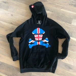 Johnny Cupcakes ‘Union Jack’ Hoodie Sweatshirt!